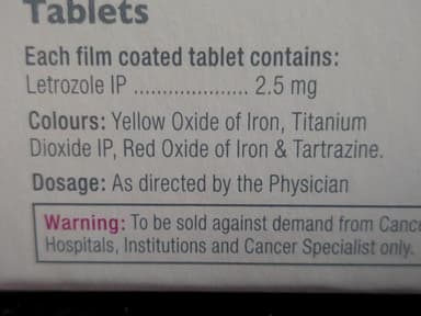 [フェマーラジェネリック]フェムプロ2.5mg 【1箱50錠】 レビュー投稿画像 サムネイル