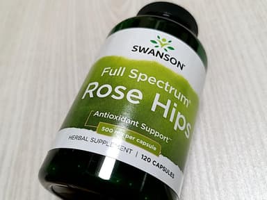 [SWANSON]ローズヒップ500mg 【1本120ベジカプセル】 レビュー投稿画像 サムネイル