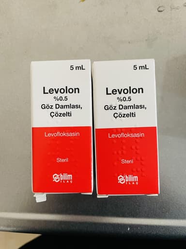 [クラビットジェネリック]レボロン点眼液0.5％ 【1本5ml】 レビュー投稿画像 サムネイル
