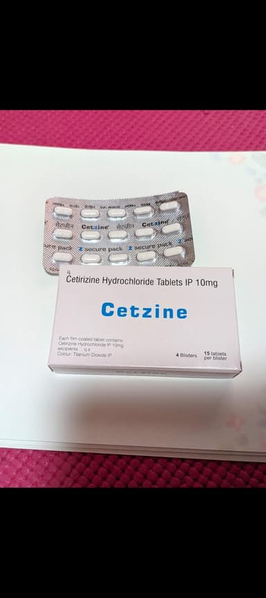 [ジルテックジェネリック]セトジン10mg 【1箱60錠】 レビュー投稿画像 サムネイル
