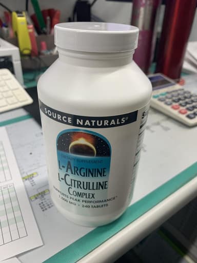 L-アルギニン＆L-シトルリンコンプレックス1000mg 【1本240錠】 レビュー投稿画像 サムネイル