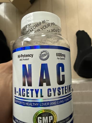 [HTP]N-アセチルシステイン600mg 【1本100カプセル】 レビュー投稿画像 サムネイル