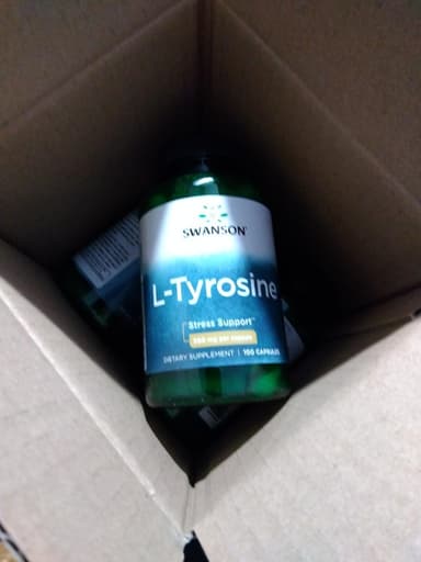 [Swanson]L-チロシン500mg 【1本100錠】 レビュー投稿画像 サムネイル