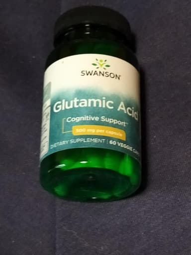 [SWANSON]グルタミン酸500mg 【1本60べジカプセル】 レビュー投稿画像 サムネイル