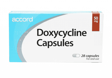 [ビブラマイシンジェネリック]ドキシサイクリンカプセル50mg 【1箱28カプセル】 レビュー投稿画像 サムネイル