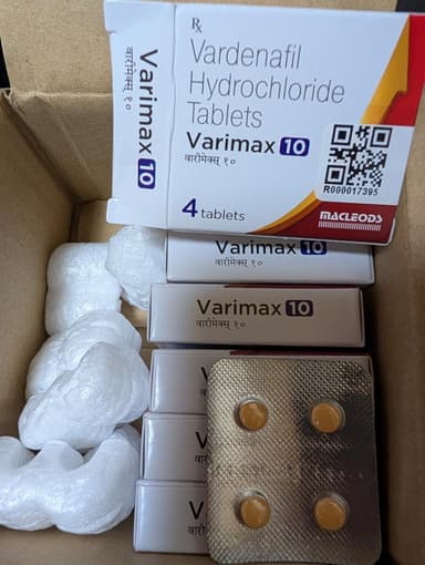 [レビトラジェネリック]バリマックス10mg 【1箱4錠】 レビュー投稿画像 サムネイル