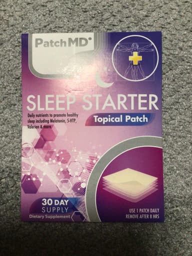 [PatchMD]スリープスターター(睡眠障害改善) 【1袋30パッチ】 レビュー投稿画像 サムネイル