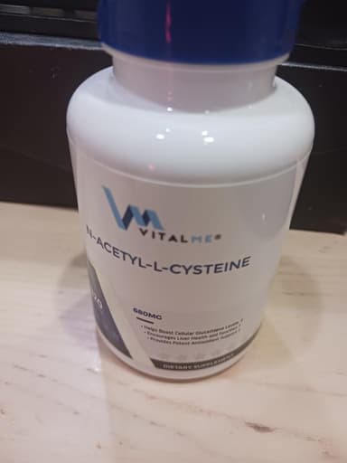 [VitalMe]バイタルミー N-アセチルL-システイン680mg 【1本120錠】 レビュー投稿画像 サムネイル
