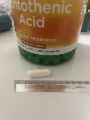 [Swanson]パントテン酸500mg 【1本250カプセル】 レビュー投稿画像 サムネイル