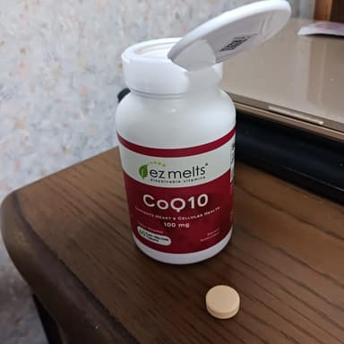 [ez melts]CoQ10_100mg 【1本60錠】 レビュー投稿画像 サムネイル