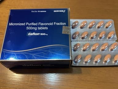ダフロン500mg 【1箱100錠】 レビュー投稿画像 サムネイル
