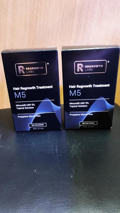 [REGROWTH LABS]リグロースラボ M5(ミノキシジル5％) 【1本60ml】 レビュー投稿画像 サムネイル