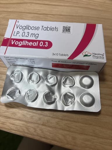 [ベイスンジェネリック]ボグリヒール0.3mg 【1箱30錠】 レビュー投稿画像 サムネイル