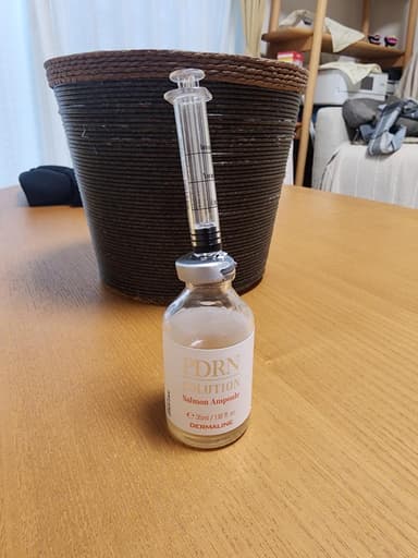 [DERMALINE]PDRNソリューション サーモンアンプル 【1箱35ml】 レビュー投稿画像 サムネイル