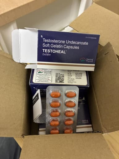 [アンドリオールジェネリック]テストヒール40mg 【1箱30カプセル】 レビュー投稿画像 サムネイル