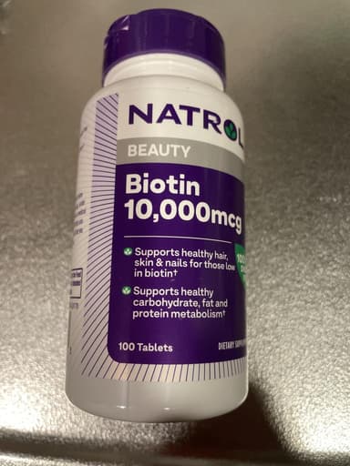 [Natrol]ビオチン10000mcg 【1本100錠】 レビュー投稿画像 サムネイル