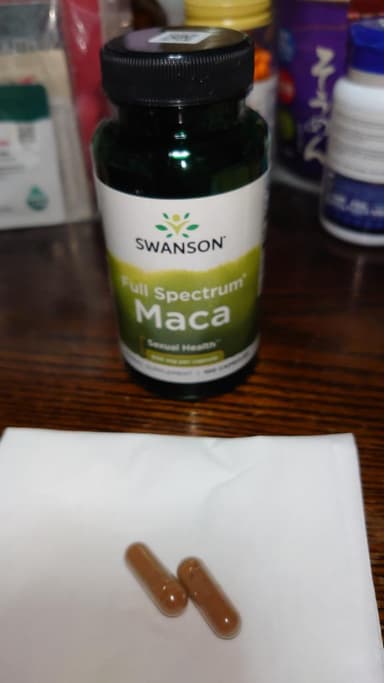 [SWANSON]マカ500mg 【1本100ベジカプセル】 レビュー投稿画像 サムネイル