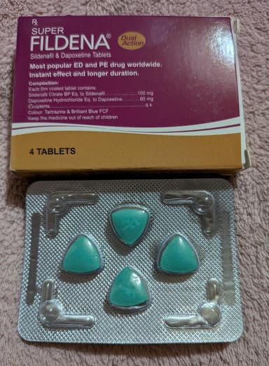 スーパーフィルデナ100mg+60mg 【1箱4錠】 レビュー投稿画像 サムネイル