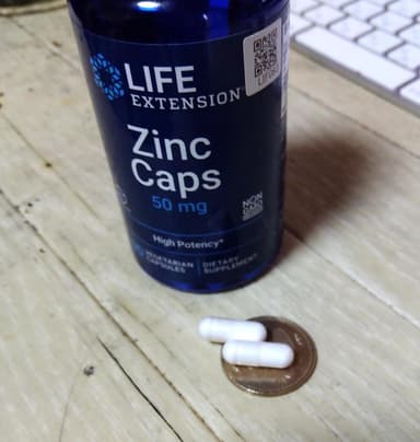 [LIFE EXTENSION]ジンクカプセル50mg 【1本90ベジカプセル】 レビュー投稿画像 サムネイル