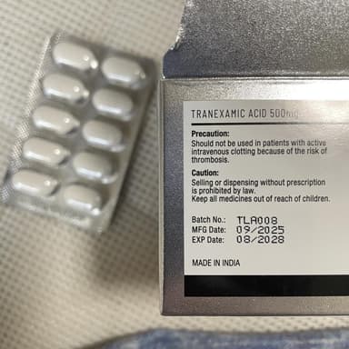 [BIHAKUEN]ビハクエン トラネキサム酸500mg 【1箱120錠】 レビュー投稿画像 サムネイル