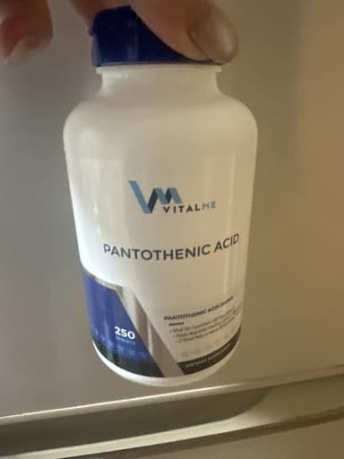 [VitalMe]バイタルミー パントテン酸500mg 【1本250錠】 レビュー投稿画像 サムネイル