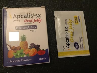 [シアリスジェネリック]アプカリスオーラルゼリー20mg 【1箱7袋】 レビュー投稿画像 サムネイル
