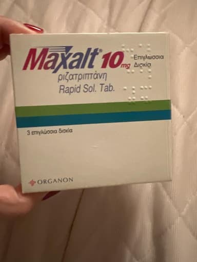 マクサルトRPD10mg 【1箱3錠】 レビュー投稿画像 サムネイル
