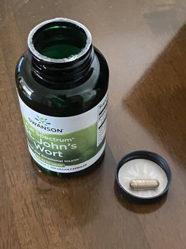 [SWANSON]フルスペクトラム セントジョーンズワート375mg 【1本120ベジカプセル】 レビュー投稿画像 サムネイル
