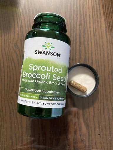 [SWANSON]スプラウトブロッコリーシード400mg 【1本60ベジカプセル】 レビュー投稿画像 サムネイル
