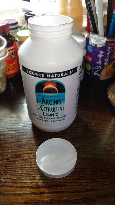 L-アルギニン＆L-シトルリンコンプレックス1000mg 【1本240錠】 レビュー投稿画像 サムネイル