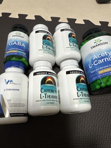 [SOURCE NATURALS]カフェイン＋Lテアニン 【1本240錠】 レビュー投稿画像 サムネイル