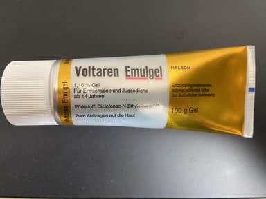 ボルタレンエマルゲル1.16％ 【1本100g】 レビュー投稿画像 サムネイル