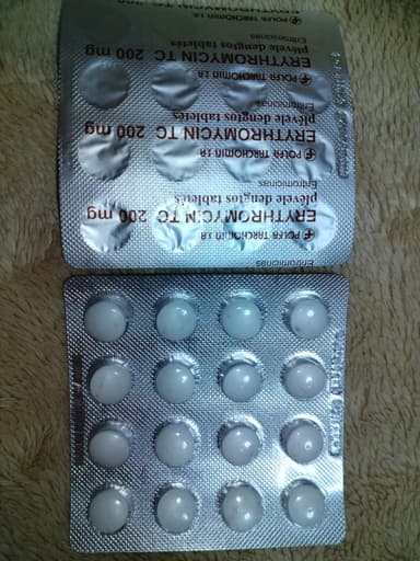エリスロマイシンTC200mg 【1箱16錠】 レビュー投稿画像 サムネイル