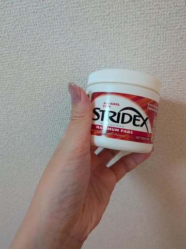 [STRIDEX]マキシマムパッド 【1本55枚】 レビュー投稿画像 サムネイル