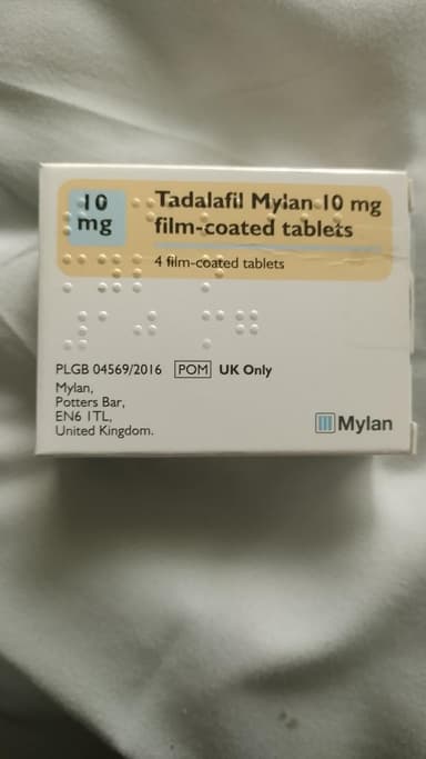 [シアリスジェネリック]タダラフィル10mg 【1箱4錠】 レビュー投稿画像 サムネイル