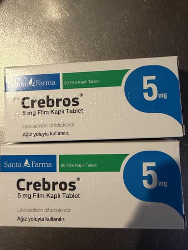 [ザイザルジェネリック]クレブロス5mg 【1箱20錠】 レビュー投稿画像 サムネイル