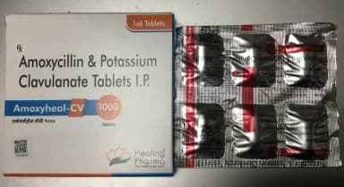 [オーグメンチンジェネリック]アモキシヒール-CV1000mg 【1箱6錠】 レビュー投稿画像 サムネイル