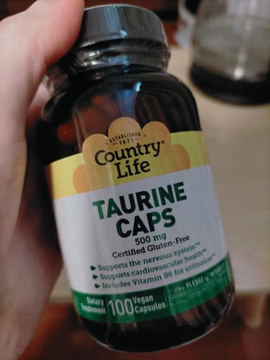 [CountryLife]タウリン500mg 【1本100カプセル】 レビュー投稿画像 サムネイル