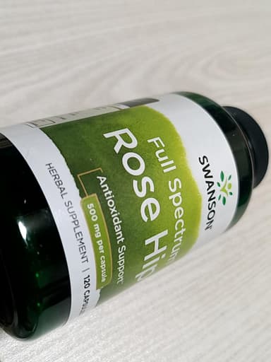 [SWANSON]ローズヒップ500mg 【1本120ベジカプセル】 レビュー投稿画像 サムネイル