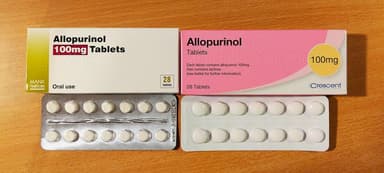 [ザイロリックジェネリック]アロプリノール100mg 【1箱28錠】 レビュー投稿画像 サムネイル