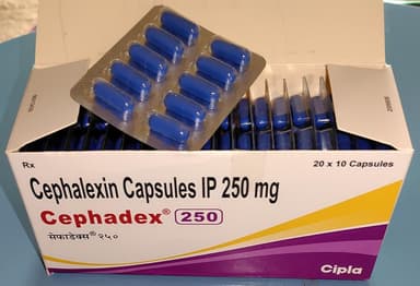 [ケフレックス同成分]セファデックス250mg 【1箱200カプセル】 レビュー投稿画像 サムネイル