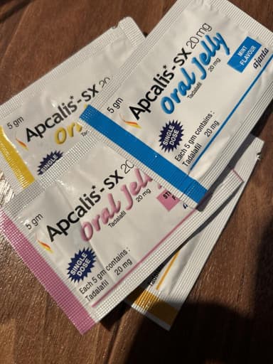 [シアリスジェネリック]アプカリスオーラルゼリー20mg 【1箱7袋】 レビュー投稿画像 サムネイル