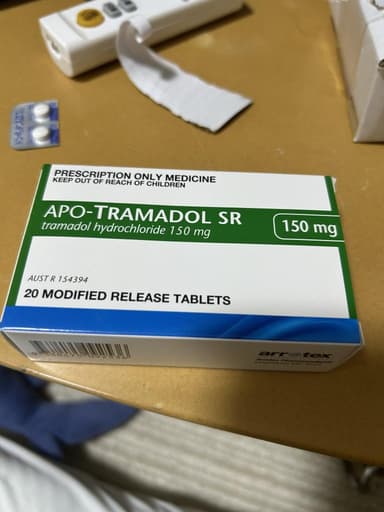 アポトラマドールSR150mg 【1箱20錠】 レビュー投稿画像 サムネイル