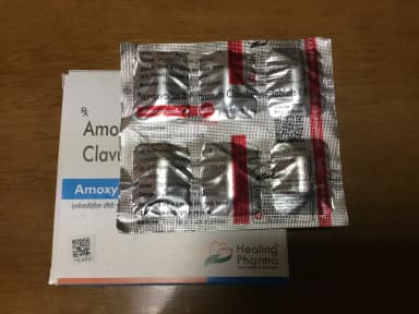 [オーグメンチンジェネリック]アモキシヒール-CV1000mg 【1箱6錠】 レビュー投稿画像 サムネイル