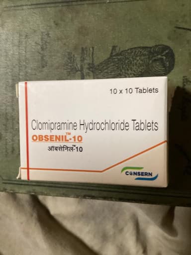 [アナフラニールジェネリック]オブセニル10mg 【1箱100錠】 レビュー投稿画像 サムネイル