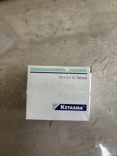 [ザジテン海外版]ケタスマ1mg 【1箱200錠】 レビュー投稿画像 サムネイル