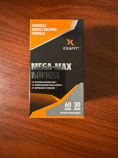 [EXAFIT]エグザフィット メガマックスマッスル 【1本60カプセル】 レビュー投稿画像 サムネイル