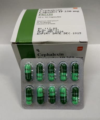 [ケフレックス同成分]フェキシン250mg 【1箱100カプセル】 レビュー投稿画像 サムネイル