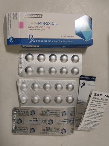 SAP-ミノキシジル5mg 【1箱30錠】 レビュー投稿画像 サムネイル