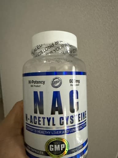 [HTP]N-アセチルシステイン600mg 【1本100カプセル】 レビュー投稿画像 サムネイル